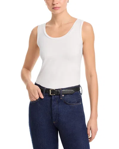 Majestic Scoop Neck Tank In Eau De Rose