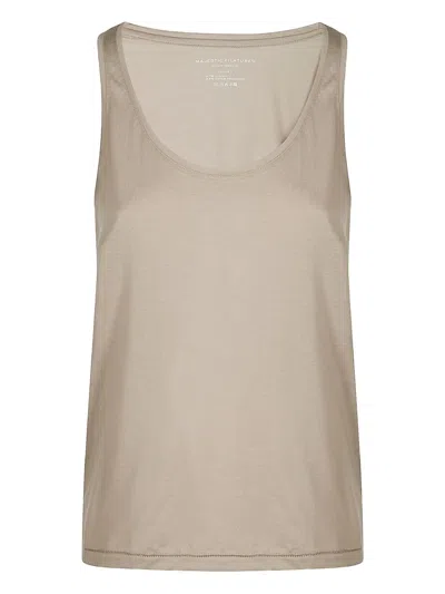 MAJESTIC SCOOP-NECK TOP