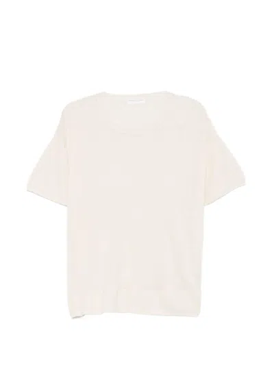 Majestic Short Sleeve Crew Neck T-shirt In White