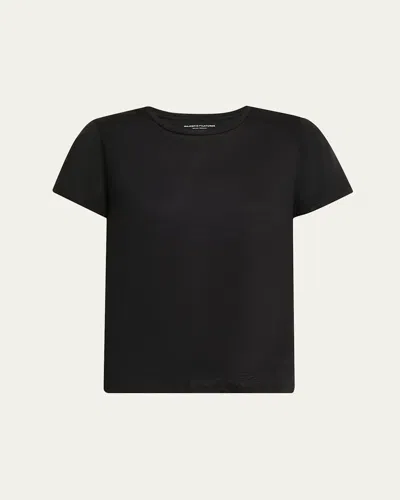 MAJESTIC SHORT-SLEEVE SEMI-RELAXED CREWNECK T-SHIRT