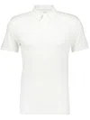 MAJESTIC SHORT-SLEEVE STRETCH-LINEN POLO SHIRT