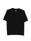 Majestic Short-sleeve T-shirt In Black