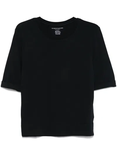 Majestic Short-sleeve T-shirt In Black
