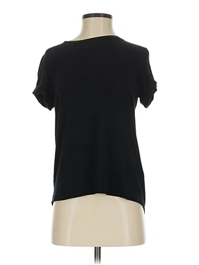 Pre-owned Majestic Short Sleeve T-shirt In Black
