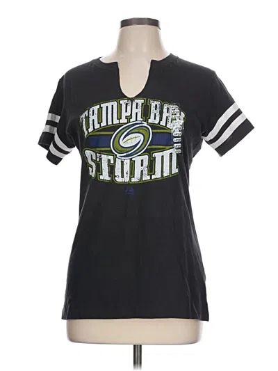 Majestic Short Sleeve T-shirt In Black