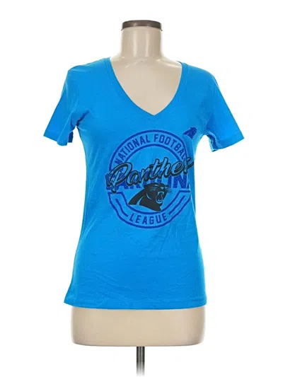 Pre-owned Majestic Short Sleeve T-shirt In Blue
