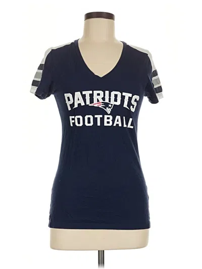 Pre-owned Majestic Short Sleeve T-shirt In Blue