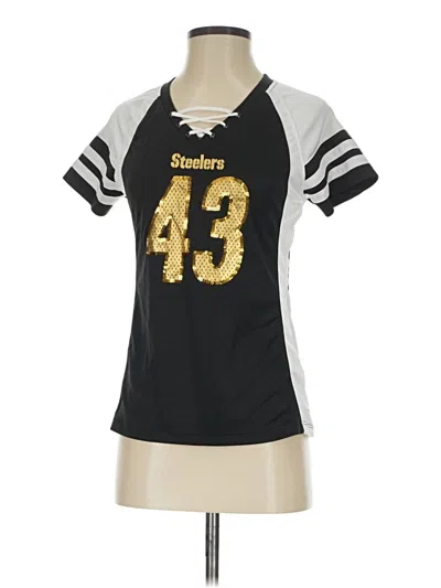Pre-owned Majestic Short Sleeve T-shirt In Gold