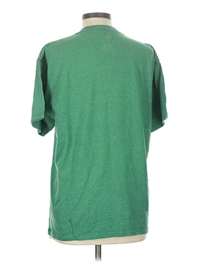 Pre-owned Majestic Short Sleeve T-shirt In Green