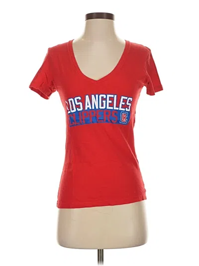 Pre-owned Majestic Short Sleeve T-shirt In Red