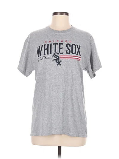 Pre-owned Majestic Short Sleeve T-shirt In Silver
