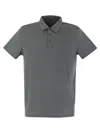 MAJESTIC MAJESTIC SHORT SLEEVED POLO SHIRT IN LYOCELL