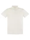 MAJESTIC MAJESTIC SHORT SLEEVED POLO SHIRT IN LYOCELL