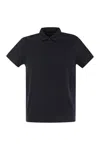 Majestic Short-sleeved T-shirt In Lyocell And Cotton