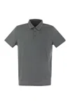 Majestic Short-sleeved Polo Shirt In Lyocell