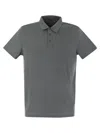 MAJESTIC SHORT-SLEEVED POLO SHIRT IN LYOCELL