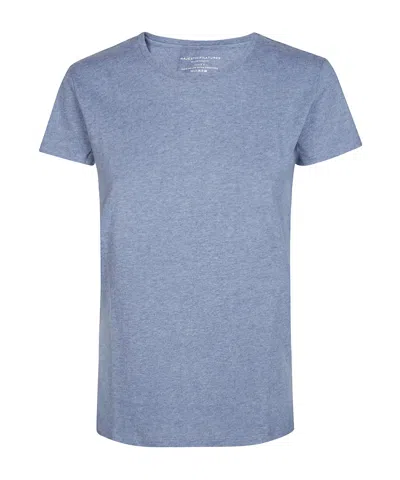Majestic Short-sleeved T-shirt In Blue