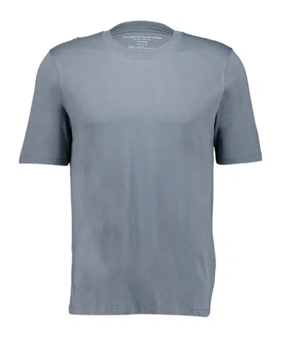 Majestic Short-sleeved T-shirt In Gray