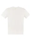 MAJESTIC MAJESTIC SHORT SLEEVED T SHIRT IN LYOCELL AND COTTON