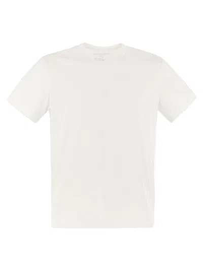 MAJESTIC MAJESTIC SHORT SLEEVED T SHIRT IN LYOCELL AND COTTON