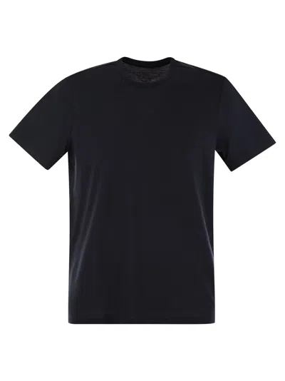MAJESTIC MAJESTIC SHORT SLEEVED T SHIRT IN LYOCELL AND COTTON