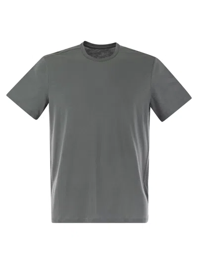 MAJESTIC SHORT-SLEEVED T-SHIRT IN LYOCELL AND COTTON