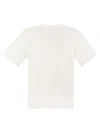 Majestic Lyocell And Cotton T-shirt In White