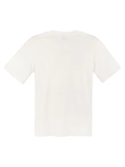 MAJESTIC SHORT-SLEEVED T-SHIRT IN LYOCELL AND COTTON
