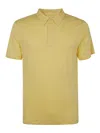 Majestic Short Sleeves Polo Shirt In Orange