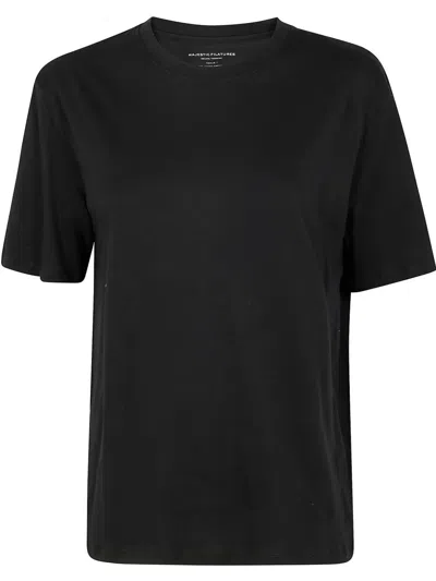 Majestic Short Sleeves Round Neck Sweater By