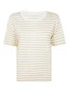 Majestic Short Sleeves Round Neck Sweater
