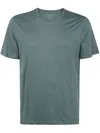 Majestic Filatures Short Sleeves Round Neck Sweater Clothing In Green