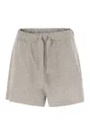 Majestic Shorts With Drawstring Waist In Neutral