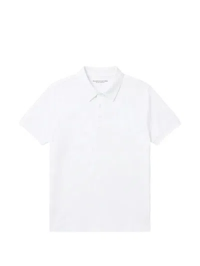 Majestic Short-sleeve Polo Shirt In White