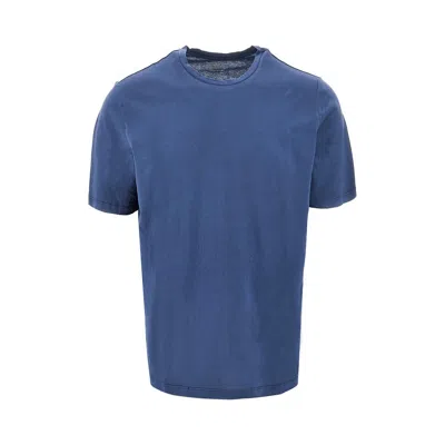 Majestic Silk Touch Jersey T-shirt In Blue