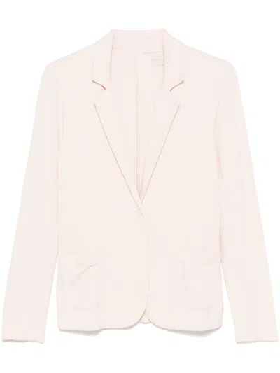 Majestic Single-breasted Blazer In Pink