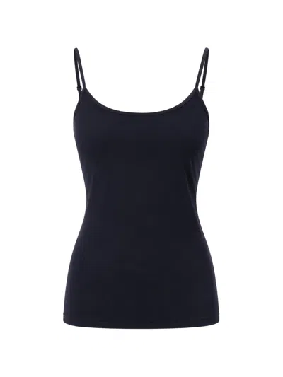 Majestic Sleeveless Top In Black