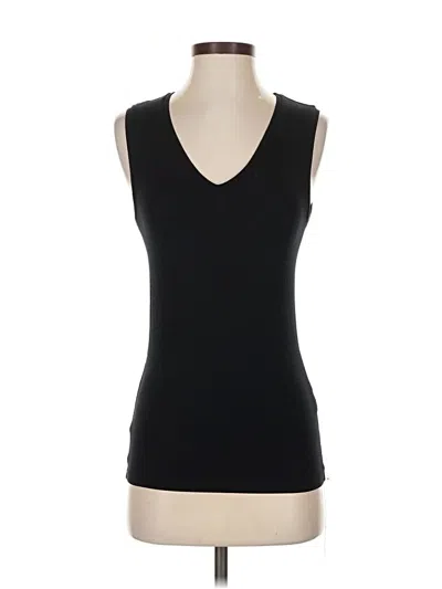 Pre-owned Majestic Sleeveless T-shirt In Black