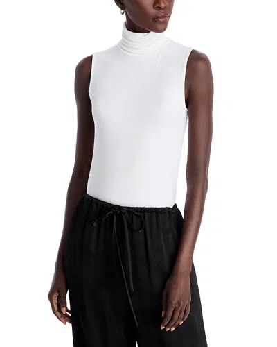 MAJESTIC SLEEVELESS TURTLENECK TOP