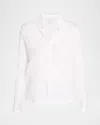 MAJESTIC SOFT TOUCH BUTTON-FRONT SHIRT