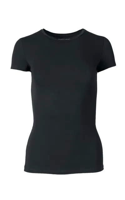 Majestic Soft Touch Jersey T-shirt In Multi