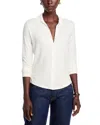Majestic Soft Touch Knit Shirt In White