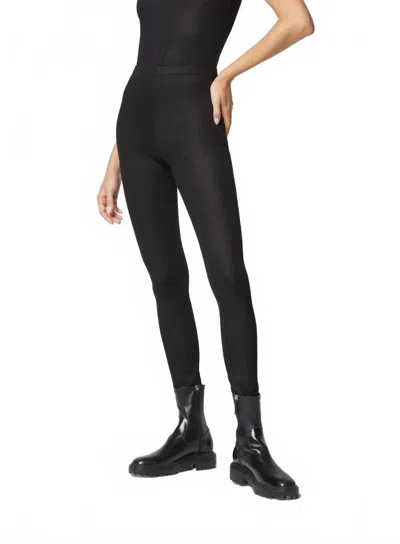 Majestic Soft Touch Leggings In Noir In Black