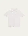Majestic Soft Touch Short-sleeve Polo T-shirt In White