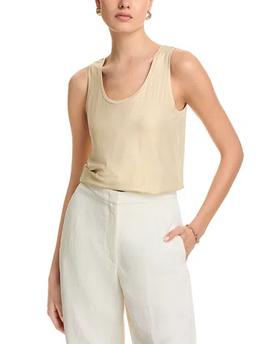 Majestic Soft Touch Tank Top In Grege