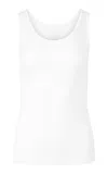 Majestic Soft Touch Tank Top In White