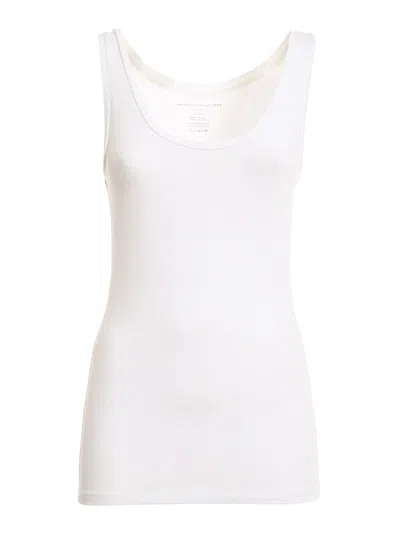 Majestic Soft Touch Tank Top In White