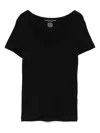 Majestic U-neck Short Sleeve T-shirt