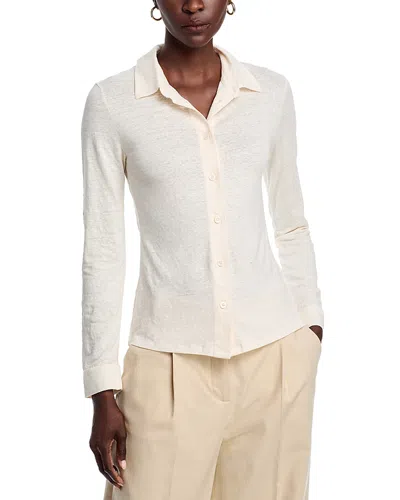 Majestic Stretch Shirt In White