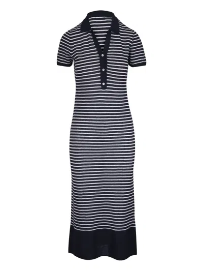 Majestic Striped Dress